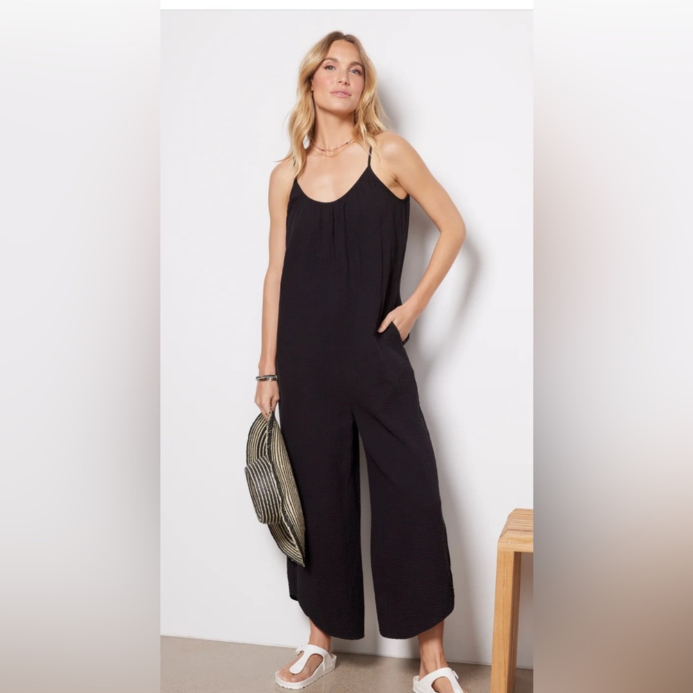 Z Supply Flared Gauze Jumpsuit